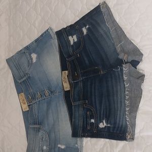 Hollister bundle of shorts